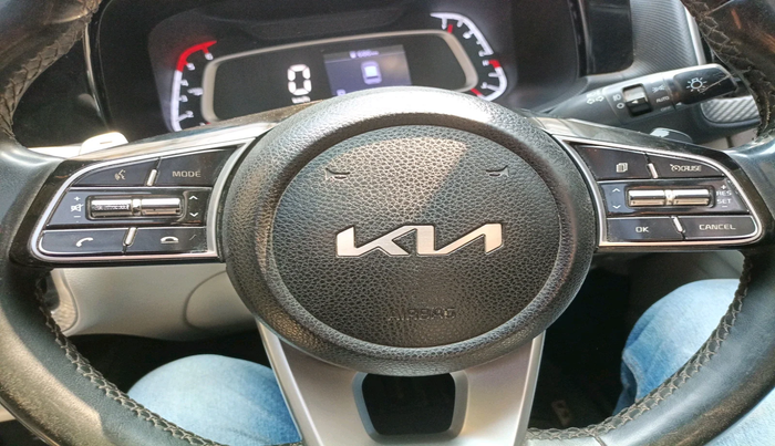 2021 KIA SONET HTX 1.5 AT, Diesel, Automatic, 68,056 km, interior