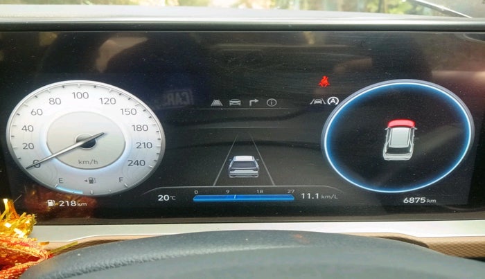 2025 Hyundai ALCAZAR Platinum 7 STR 1.5 Turbo GDi Petrol MT, Petrol, Manual, 6,875 km, interior