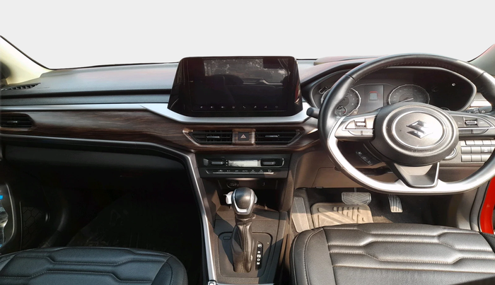 2023 Maruti BREZZA ZXI + AT SMART HYBRID, Petrol, Automatic, 11,438 km, interior