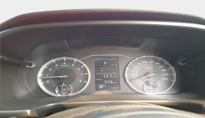 2023 Maruti BREZZA ZXI + AT SMART HYBRID, Petrol, Automatic, 11,438 km, interior