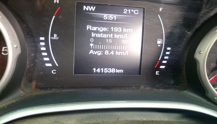 2018 Jeep Compass LIMITED (O) 2.0 DIESEL, Diesel, Manual, 1,41,538 km, interior