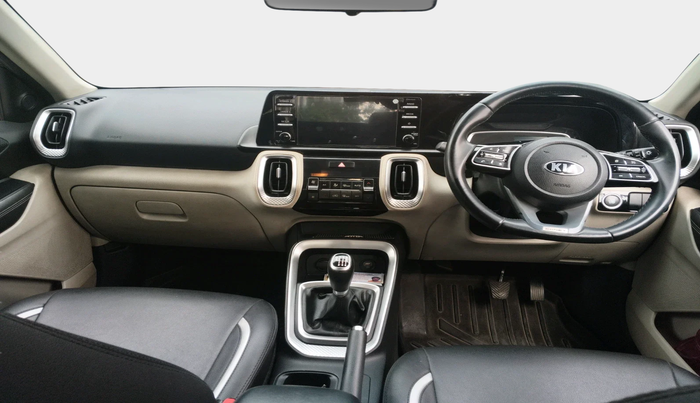 2020 KIA SONET HTX 1.0 IMT, Petrol, Manual, 55,270 km, interior