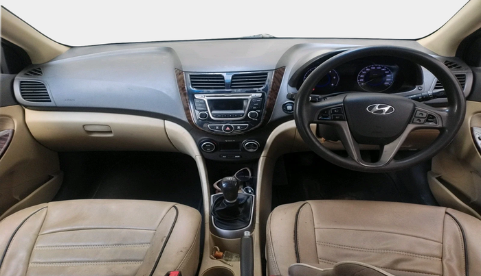 2015 Hyundai Verna FLUIDIC 1.6 CRDI SX 4S, Diesel, Manual, 92,444 km, interior