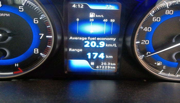 2021 Toyota Glanza V, Petrol, Manual, 47,229 km, interior