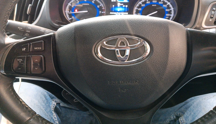 2021 Toyota Glanza V, Petrol, Manual, 47,229 km, interior