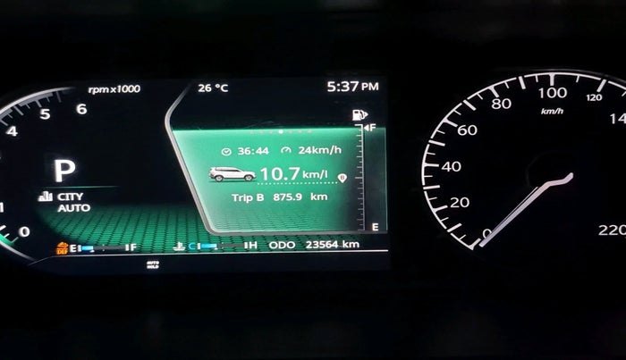 2022 Tata Safari XZA PLUS, Diesel, Automatic, 23,564 km, interior