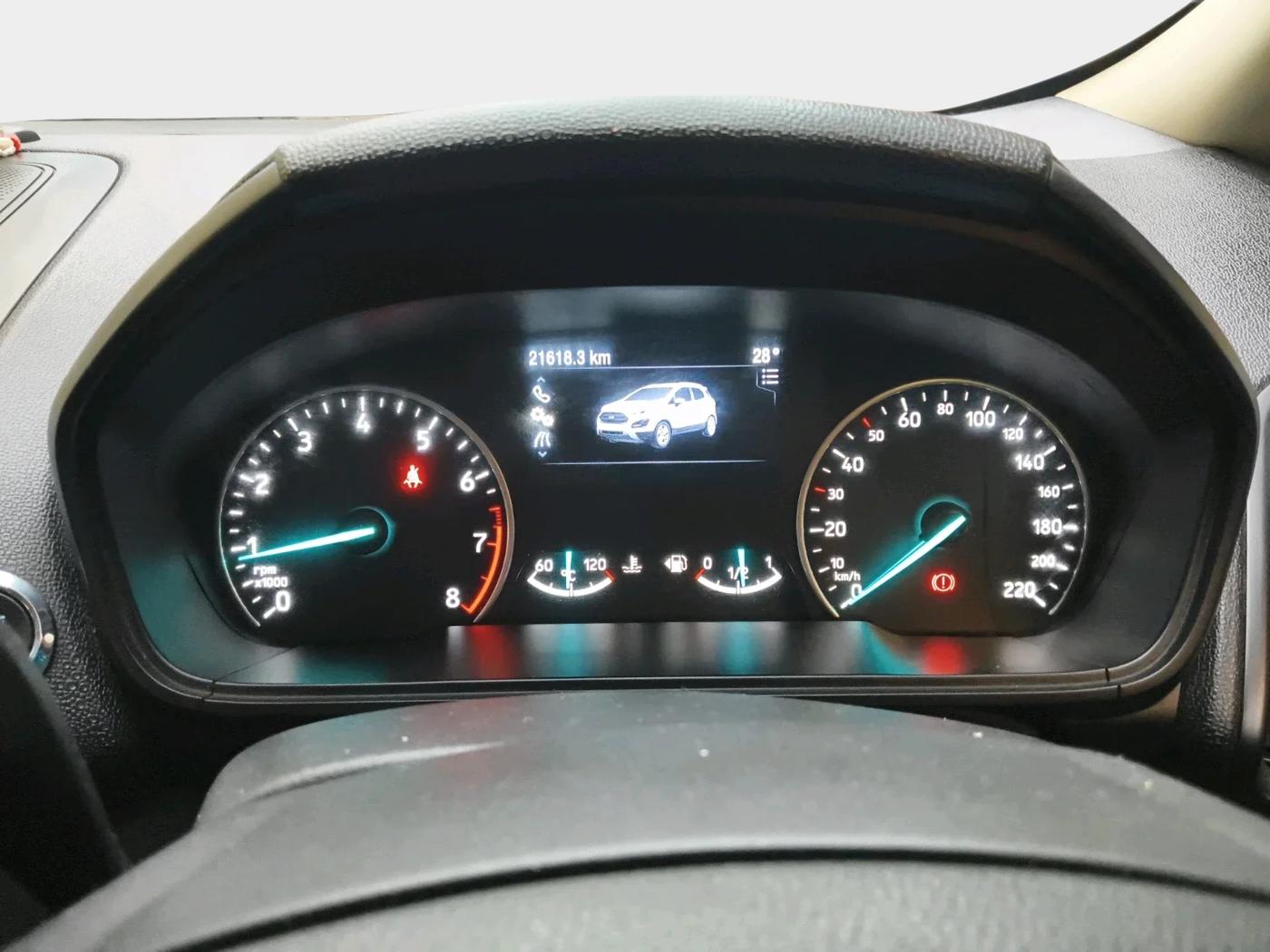 2020 Ford Ecosport TITANIUM 1.5 SPORTS(SUNROOF) PETROL, Petrol, Manual, 21,618 km, interior