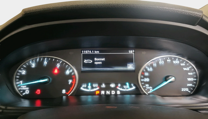 2020 Ford Ecosport TITANIUM + 1.5L PETROL AT, Petrol, Automatic, 11,974 km, interior