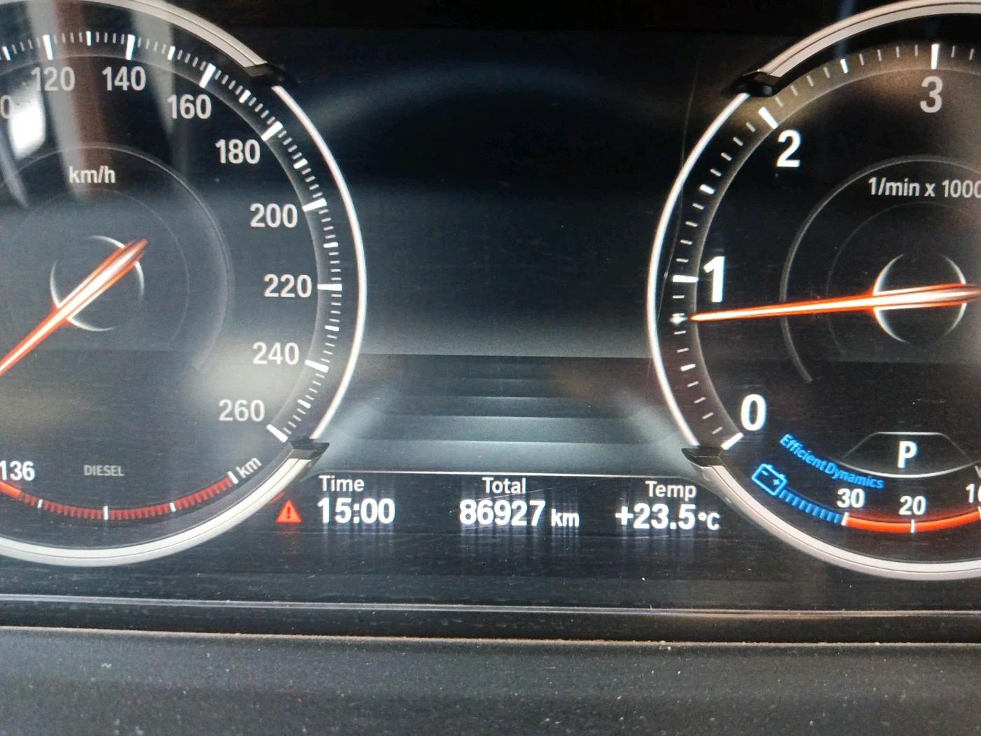 2017 BMW 5 Series 520D M SPORT, Diesel, Automatic, 86,927 km, interior