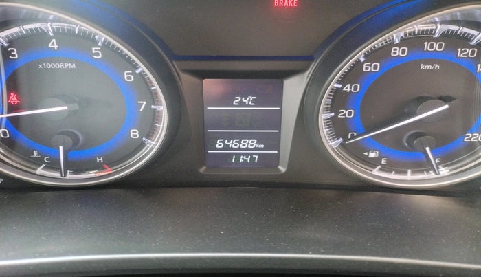 2017 Maruti Baleno DELTA PETROL 1.2, Petrol, Manual, 64,688 km, interior