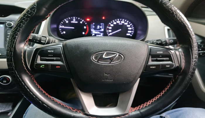 2018 Hyundai Creta SX PLUS AT 1.6 DIESEL, Diesel, Automatic, 64,658 km, interior