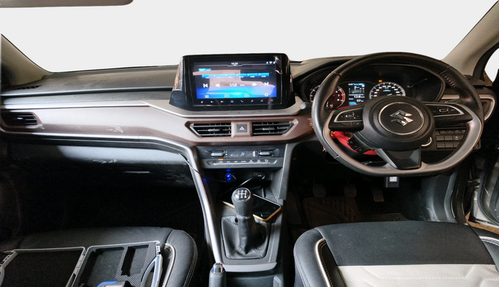 2023 Maruti BREZZA ZXI + SMART HYBRID, Petrol, Manual, 19,045 km, interior