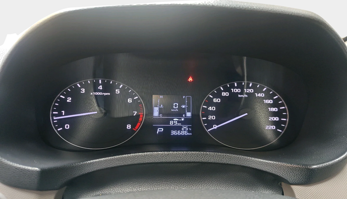 2019 Hyundai Creta SX AT 1.6 PETROL, Petrol, Automatic, 36,686 km, interior