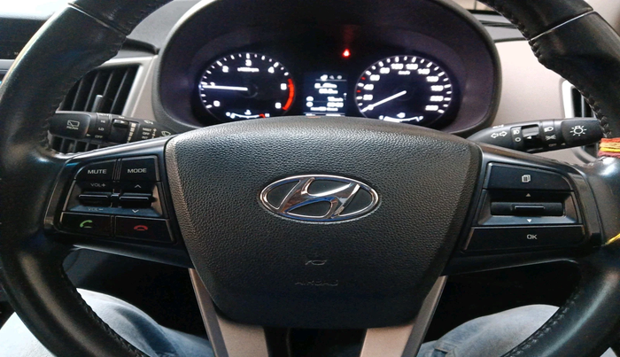 2017 Hyundai Creta SX (O) 1.6 DIESEL, Diesel, Manual, 32,792 km, interior