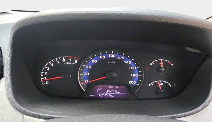 2014 Hyundai Xcent S AT 1.2, Petrol, Automatic, 72,444 km, interior