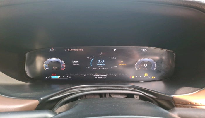 2022 Jeep MERIDIAN LIMITED (O) 4X2 AT, Diesel, Automatic, 67,855 km, interior