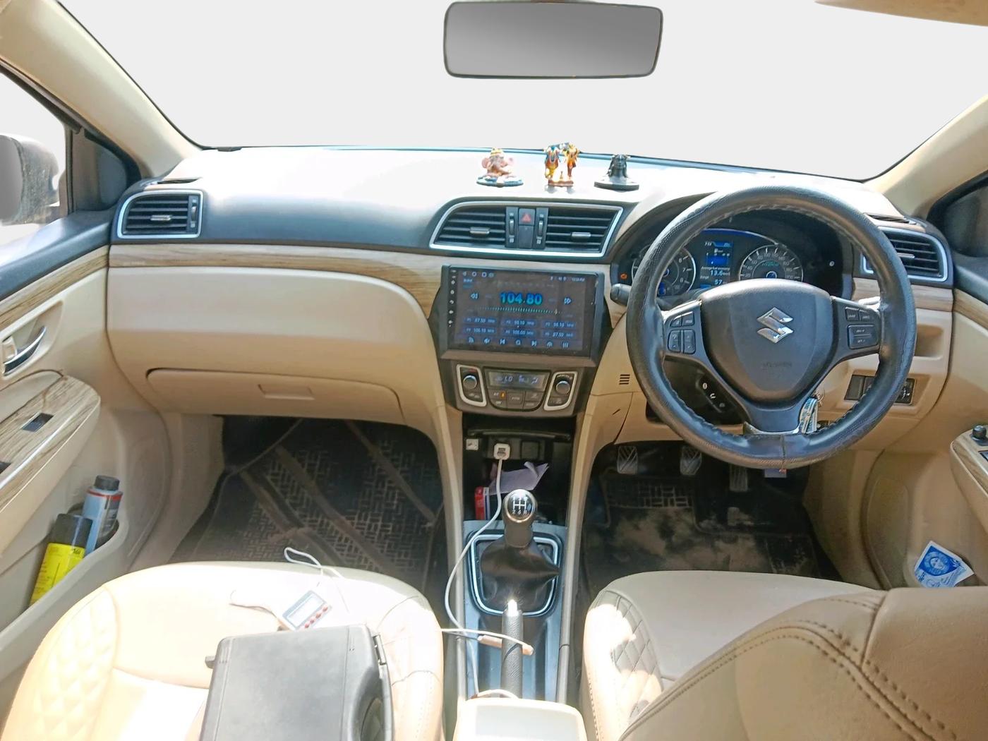 2019 Maruti Ciaz DELTA 1.5 SHVS MT PETROL, Petrol, Manual, 57,698 km, interior