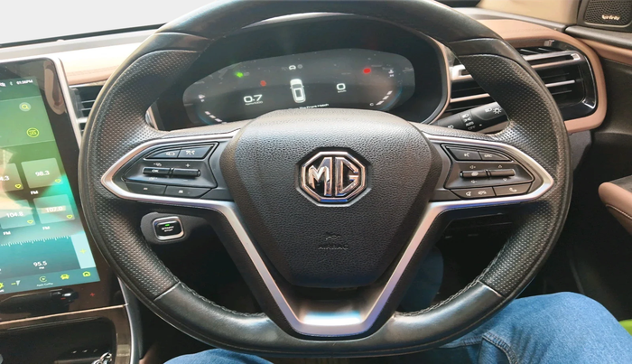 2023 MG HECTOR PLUS SHARP PRO 1.5 PETROL TURBO CVT 7 STR, Petrol, Automatic, 27,372 km, interior