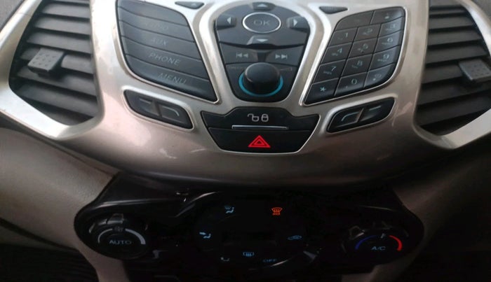 2015 Ford Ecosport TITANIUM 1.5L PETROL, Petrol, Manual, 1,06,915 km, interior