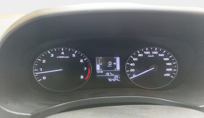 2019 Hyundai Creta SX 1.6 PETROL, Petrol, Manual, 76,424 km, interior