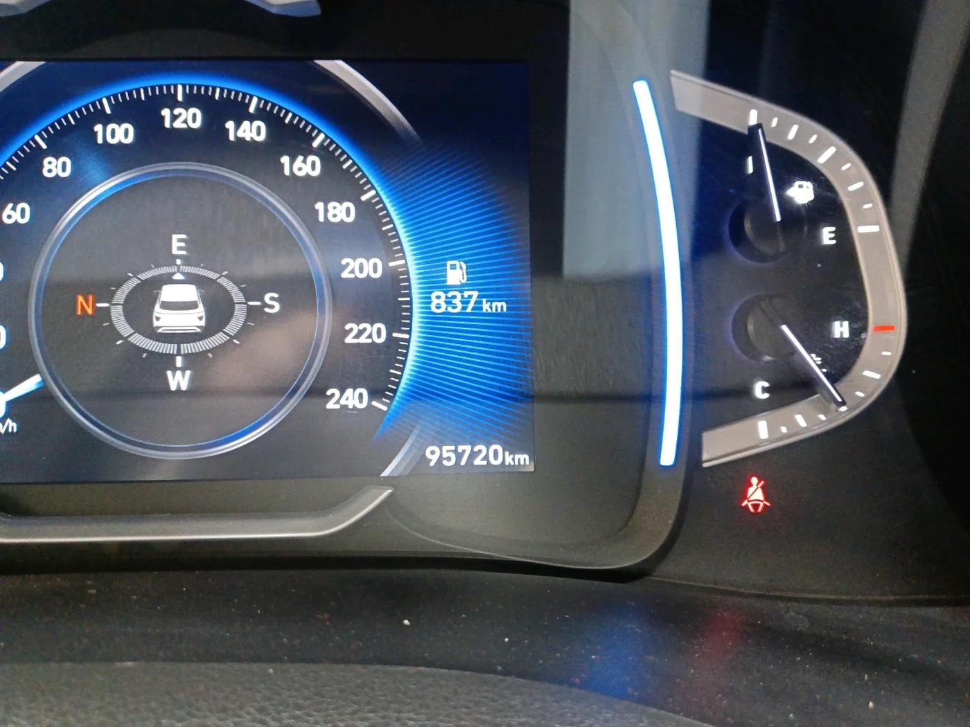 2020 Hyundai Creta SX (O) AT 1.5 DIESEL, Diesel, Automatic, 99,000 km, interior