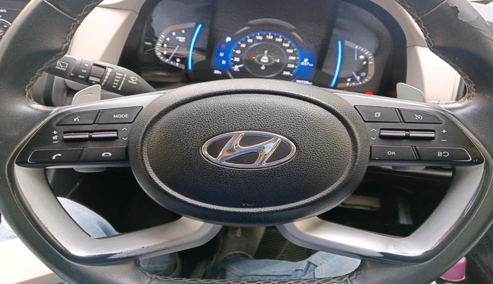 2020 Hyundai Creta SX (O) AT 1.5 DIESEL, Diesel, Automatic, 95,720 km, interior