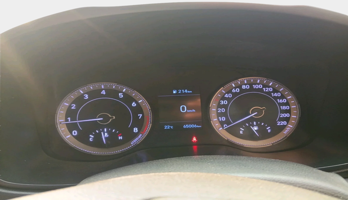 2019 Hyundai VENUE SX 1.0 (O) TURBO, Petrol, Manual, 65,006 km, interior