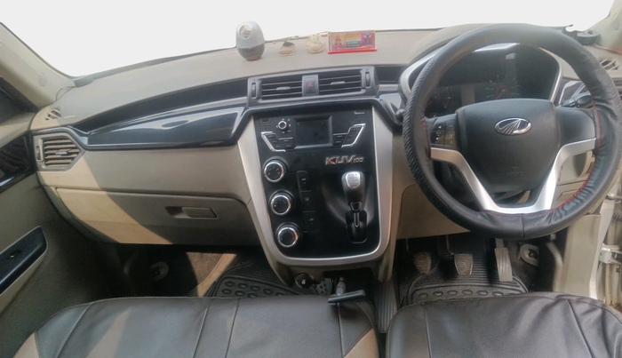 2016 Mahindra Kuv100 K8 6 STR, Petrol, Manual, 75,397 km, interior