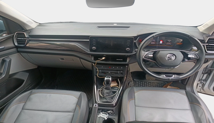 2022 Skoda KUSHAQ STYLE 1.0L TSI AT (6 AIRBAGS), Petrol, Automatic, 46,778 km, interior