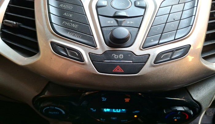 2017 Ford Ecosport TITANIUM 1.5L DIESEL, Diesel, Manual, 74,881 km, interior