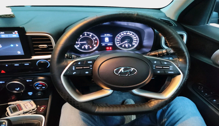 2021 Hyundai VENUE SX 1.0 (O) TURBO, Petrol, Manual, 28,754 km, interior