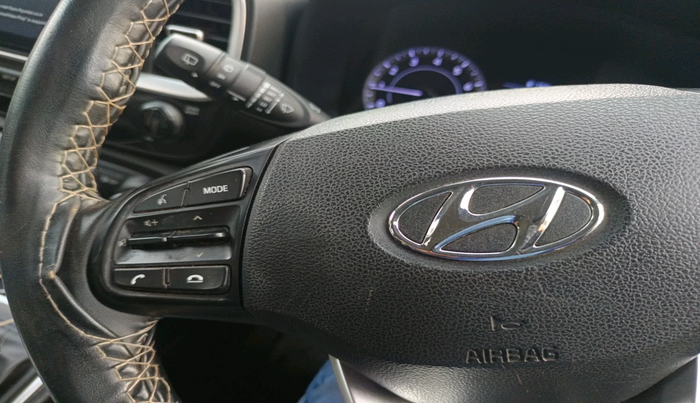 2019 Hyundai VENUE SX 1.0 (O) TURBO, Petrol, Manual, 50,773 km, interior