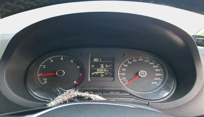 2015 Volkswagen Polo HIGHLINE1.2L, Petrol, Manual, 80,846 km, interior