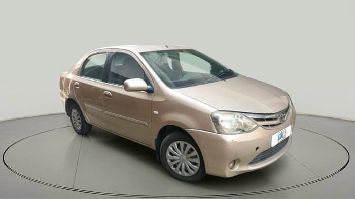 2011 Toyota Etios G, Petrol, Manual, 40,645 km, exterior