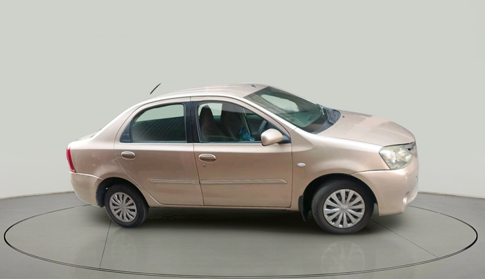 2011 Toyota Etios G, Petrol, Manual, 40,645 km, exterior