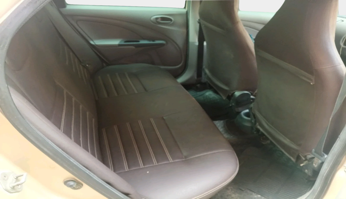 2011 Toyota Etios G, Petrol, Manual, 40,645 km, interior