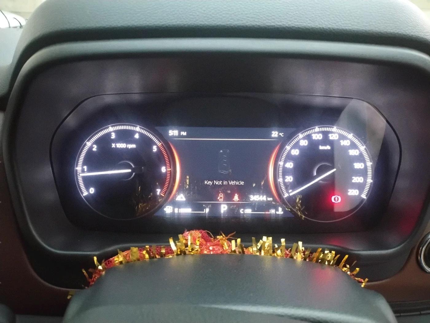 2023 Mahindra SCORPIO-N Z8 L DIESEL AT 4WD 7 STR, Diesel, Automatic, 34,544 km, interior