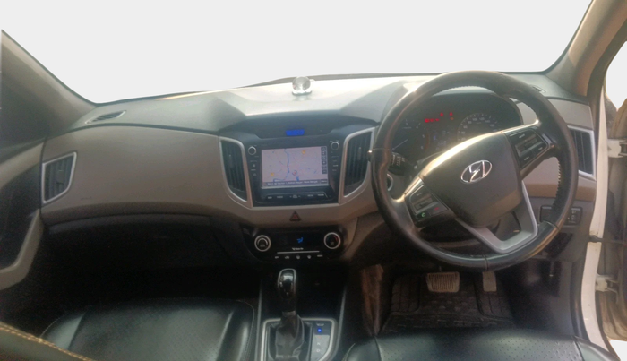 2017 Hyundai Creta SX PLUS AT 1.6 DIESEL, Diesel, Automatic, 1,48,124 km, interior