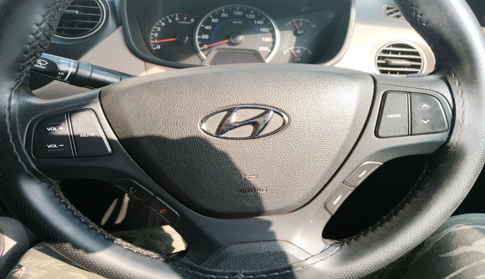 2016 Hyundai Grand i10 SPORTZ 1.2 KAPPA VTVT, Petrol, Manual, 36,074 km, interior