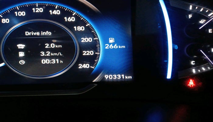 2021 Hyundai Creta SX (O) 1.4 TURBO DCT, Petrol, Automatic, 90,331 km, interior