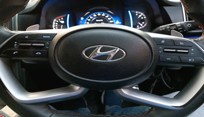 2021 Hyundai Creta SX (O) 1.4 TURBO DCT, Petrol, Automatic, 90,331 km, interior