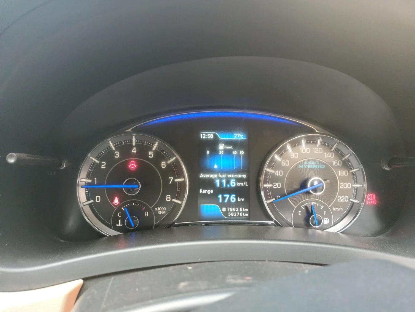 2021 Maruti Ciaz DELTA 1.5 SHVS MT PETROL, Petrol, Manual, 58,276 km, interior
