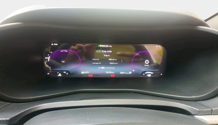 2024 Tata NEXON FEARLESS + S P MT, Petrol, Manual, 7,679 km, interior