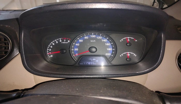 2017 Hyundai Xcent E+, Petrol, Manual, 1,17,895 km, interior