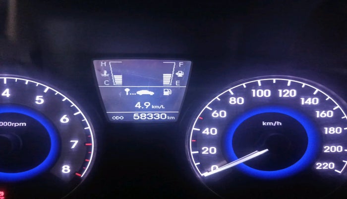 2015 Hyundai Verna FLUIDIC 4S 1.6 VTVT S(O), Petrol, Manual, 58,330 km, interior