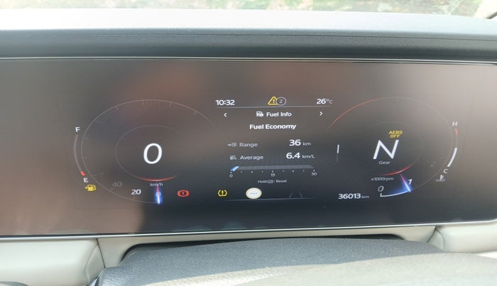 2021 Mahindra XUV700 AX 7 P MT 7 STR, Petrol, Manual, 36,013 km, interior