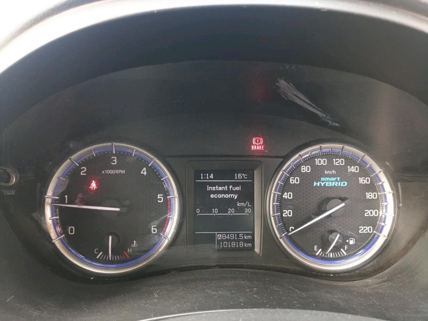 2018 Maruti S Cross ZETA 1.3, Diesel, Manual, 1,01,818 km, interior
