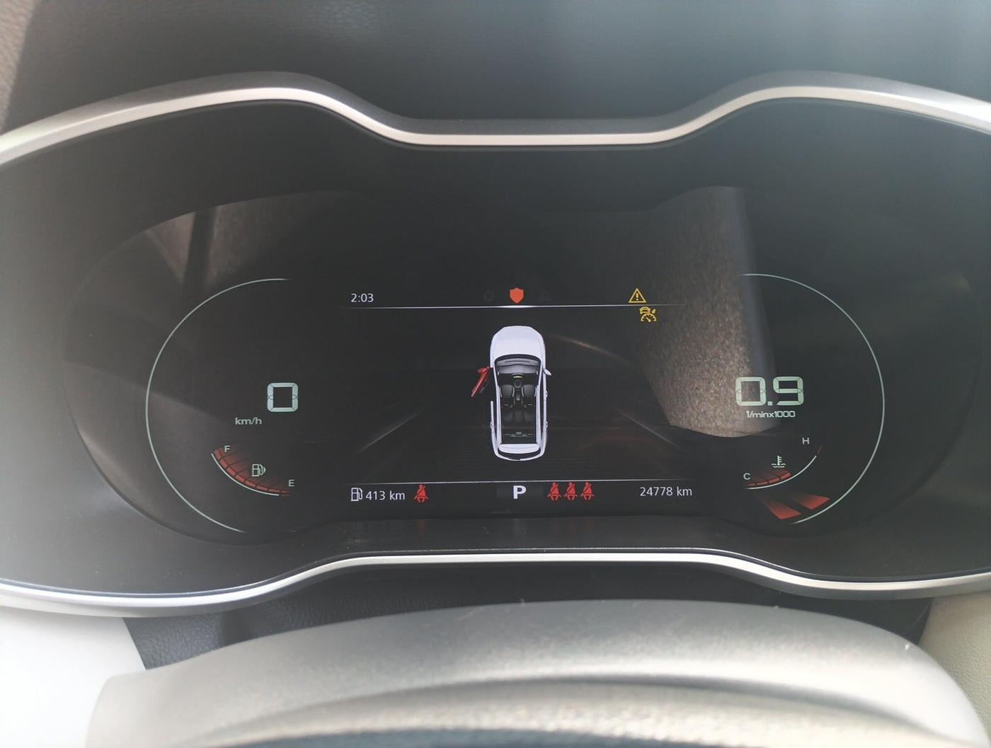 2023 MG ASTOR SAVVY 1.5 CVT, Petrol, Automatic, 24,778 km, interior