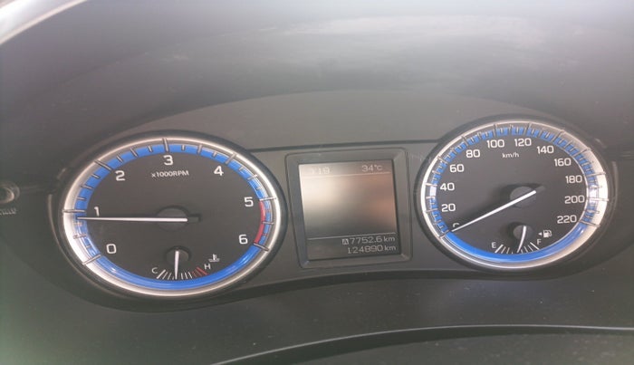 2017 Maruti S Cross ALPHA 1.3, Diesel, Manual, 1,24,890 km, interior