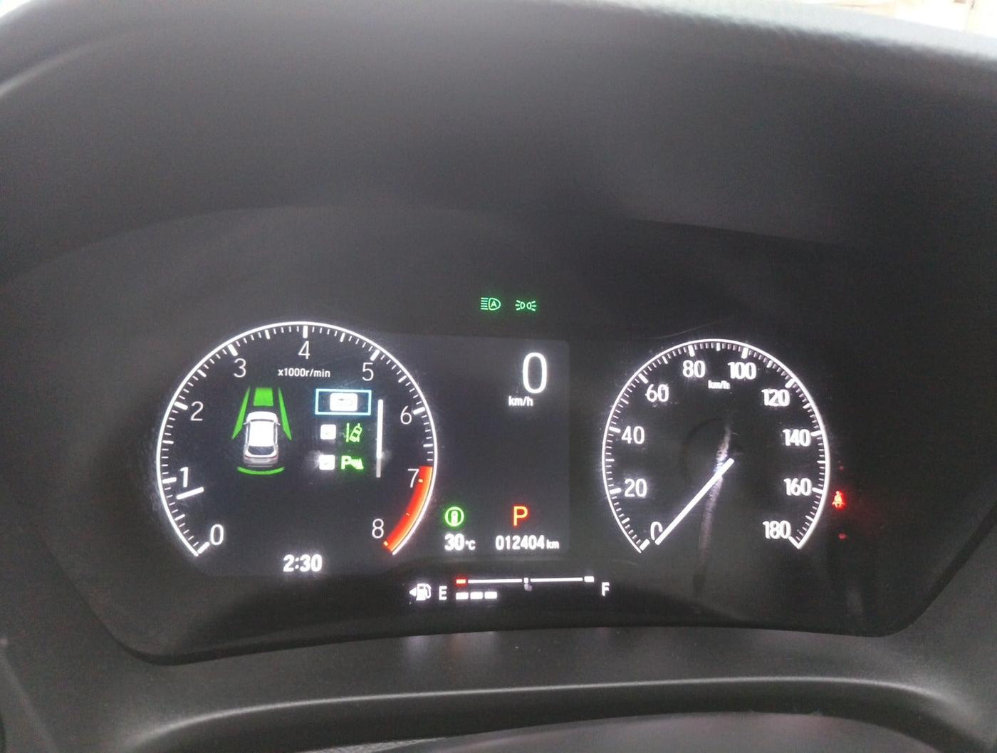 2024 Honda ELEVATE ZX CVT, Petrol, Automatic, 12,404 km, interior